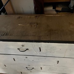 アンティークDIy収納BOXの画像