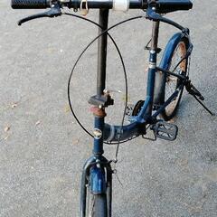 ジャンク　 折りたたみ自転車　チェーンなし