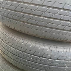 軽四13インチのスチールホイール4本の画像