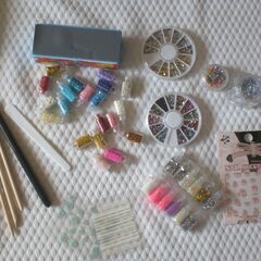 nail light　ネイルライト　ネイルアクセサリー付の画像