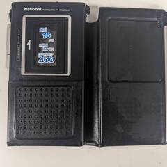 [ST951] ジャンク National マイクロカセットレコーダー RN-Z06 動作未確認 現状販売　神田店舗の画像