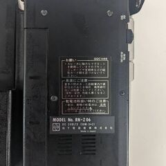 [ST951] ジャンク National マイクロカセットレコーダー RN-Z06 動作未確認 現状販売　神田店舗の画像
