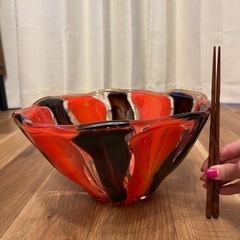 あげます！！　大きなガラスのボウル　の画像