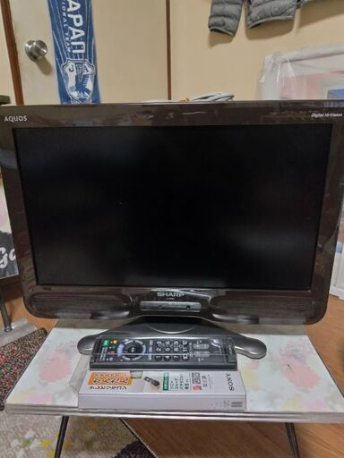 購入者様決まりました　SHARPAQUAS液晶テレビ20型　LC-20NE7　2010年製
