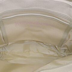 YVES SAINT LAURENT／【未使用】トートバッグ／白の画像