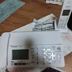 Pansonicファクシミリ　子機付　KX-PZ2200DL-W...