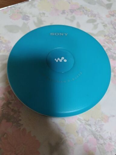 SONY　CDウォークマン　スカイブルー　D-EJ002　2005年製