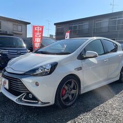 【簡単ローン審査☆】月々分割出来ます！トヨタ アクアG`s