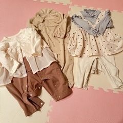 ベビー服　冬用　70サイズ　女の子用