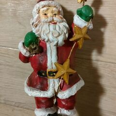 新品未使用 サンタの飾りの画像