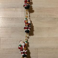 新品未使用 サンタの飾りの画像