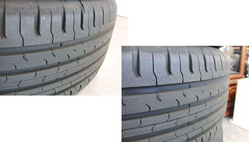 美品 コンチネンタル コンチエココンタクト 5 2023年製 (8週.9週) 205/60R16 92H オンロード 4本 16インチ