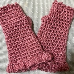 お値下げ1000円●ウールハンドウォーマー●ハンドメイド 手袋