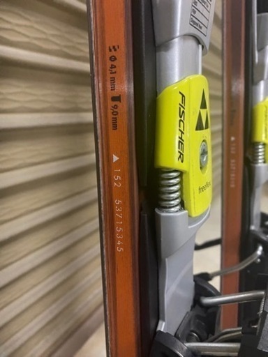 FISCHER フィッシャー　152cm カービング　スキー　板　　　