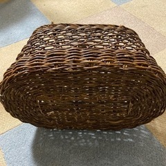 取引決定済　国産アケビつるのバスケット　かご　の画像