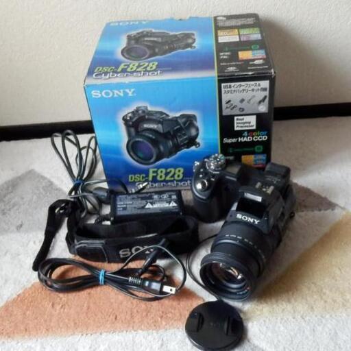 ❤️新品同様★動作品❤️DSC-F-828★SONY★可変レンズ広角28-200mm
