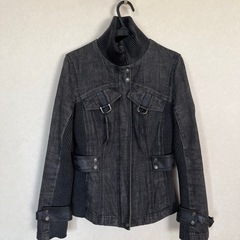 エポカ　ブラックデニムジャケット　美品