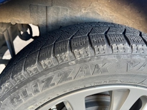 アルミ付きタイヤ４本セット（155/65/R14）