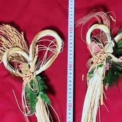 縁起物　水引鶴ディスプレイリースの画像