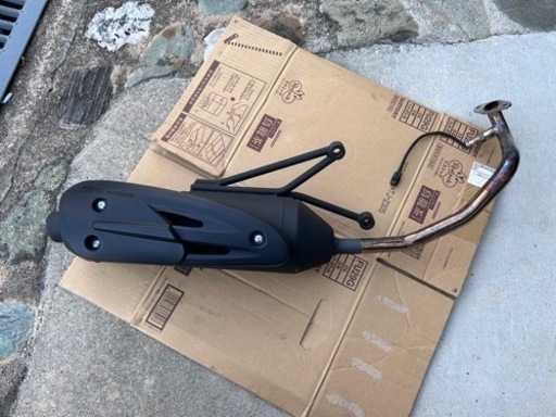 アドレス125 dt11a 武川サイレントスポーツマフラー