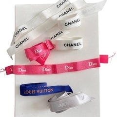 正規品　CHANELヴィトン等　ブランドリボン　DIYアクセサリー