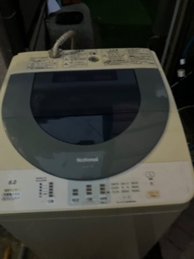 national 洗濯機6kg