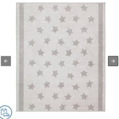 未使用品　IKEA ラグ　マット　裏滑り止め仕様