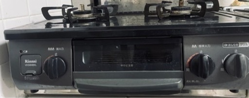 Rinnai　2口ガスコンロ　家電　都市ガス　VH34NBKL型