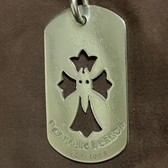 【Chrome Hearts】ドッグタグ クロス ダガー LOS ANGELES/ FUCK YoU ロサンゼルス限定