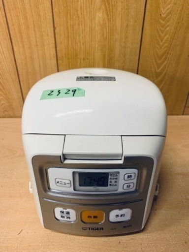 2329番 タイガー✨炊飯器✨JAI-R550‼️