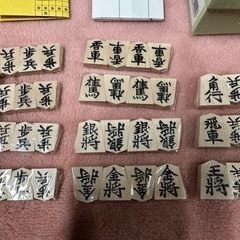 将棋駒　白椿上彫　山吉作の画像