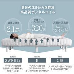 タンスのゲン　シングルベッドマットレスの画像