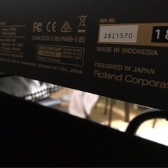 ROLAND ( ローランド )  HP603A WH 電子ピアノ の画像