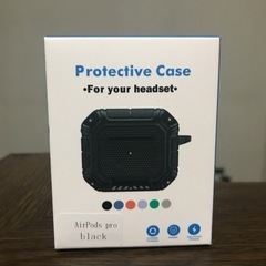 Airpods pro ケース　ブラック