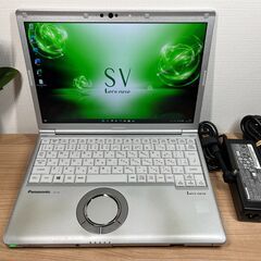 DVDモデル・限定品＞0970 軽量 Panasonic レッツノート CF-SV7 8GB / SSD256 /i5 office Win11