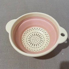 シリコン製ざる