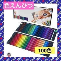油性　色えんぴつ100色セット　新品未開封　掲載中は即取引可能