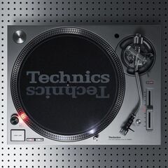 Technics テクニクス アルミ エンブレム プレート シルバー/ブラックの画像