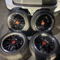 BBSホイール pcd120 ホイールタイヤセット