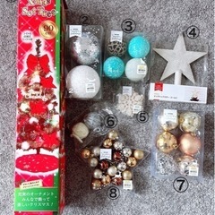 【NITORI】　クリスマスツリーセット！8点　　