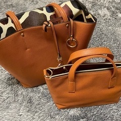 【新品未使用】レザーバッグ フェイクレザー？ トートバッグ