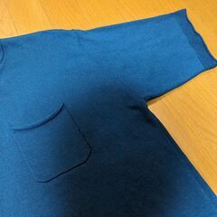 ポケット クルーネック / 半袖ニット / カットソー 吸水速乾の画像