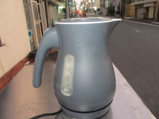 瞬間湯沸し器：ケトル：１，２L用：グレー色：EAIGAー＊