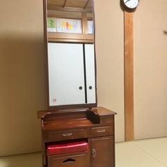 鏡台 ドレッサー インテリア ミラー 昭和レトロ 当時物 アンテ...