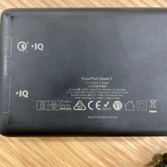 【最終値下げ】Ankerモバイル充電器　power port speed5の画像