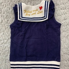 セーラー　女の子95cmの画像