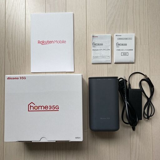 【完売しました】NTT docomo 5G HR01 4G/5G/WiFiホームルータ