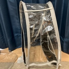 電動自転車　後部レインカバー（決まりました）の画像