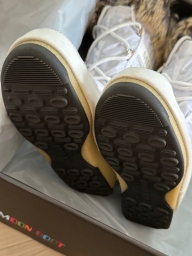 ムーンブーツ　MOON BOOT monaco high WHITE EU36(UK3.5)