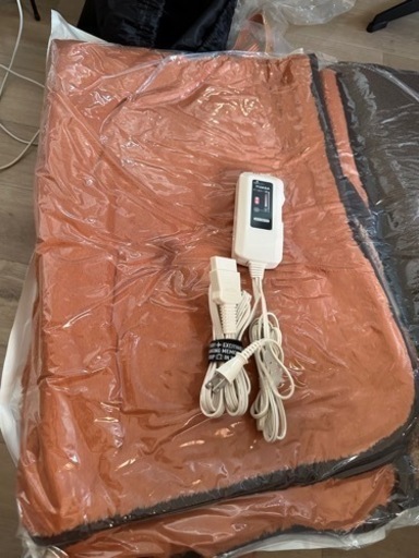 ユアサプライムス YCB-PF75V D [電気掛け敷き毛布 オレンジ]